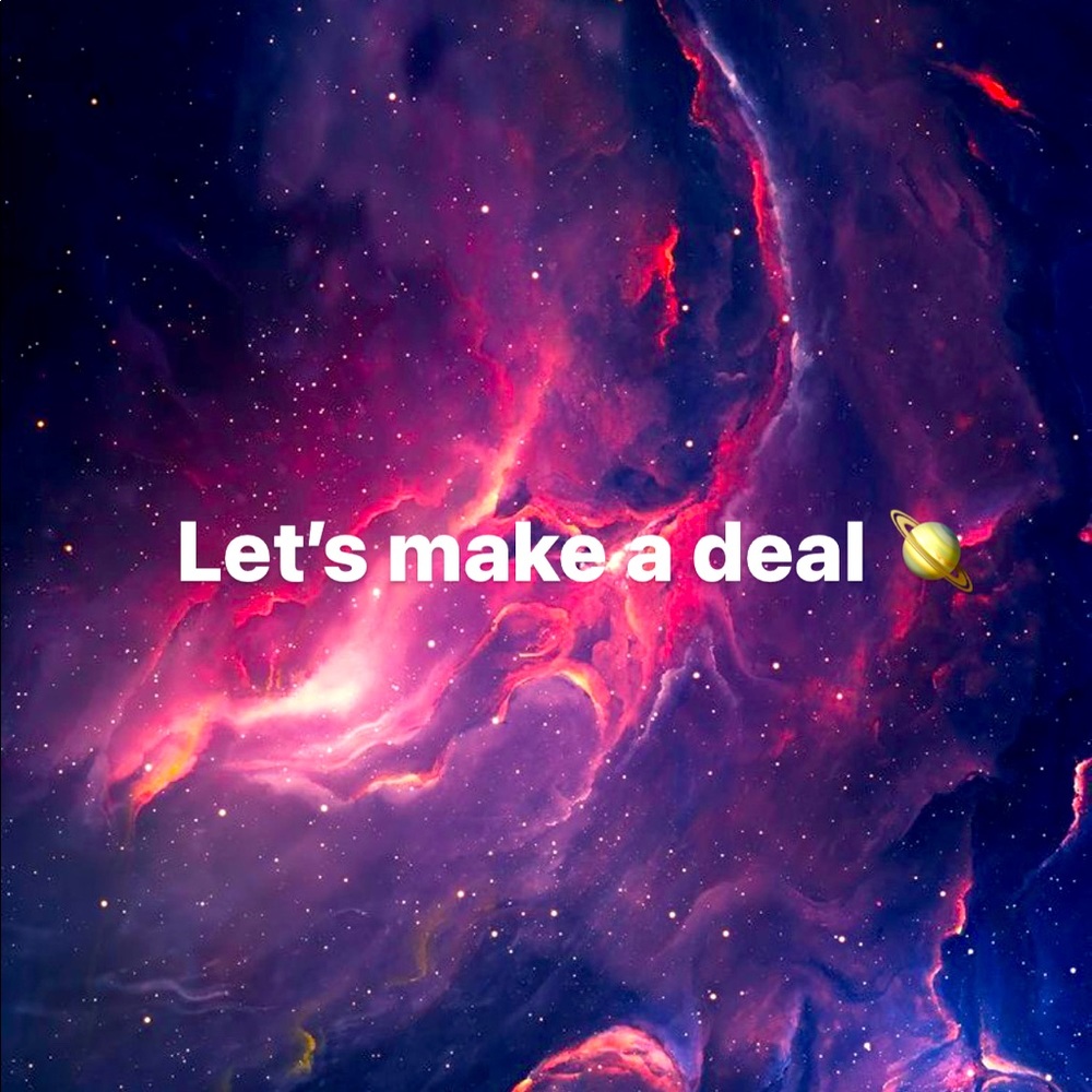 ☄️ Let’s make a deal 🛸